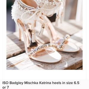 ISO Badgley Mischka Katrina 6.5 or 7